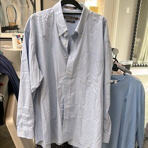 Forsyth of Canada, inc Blue Casual Button Down Shirt